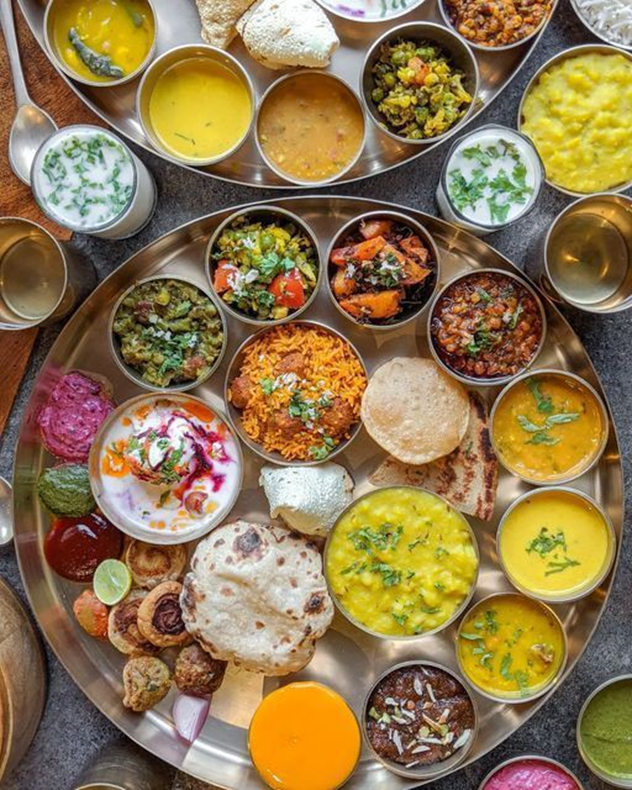 Gujarati wedding feast